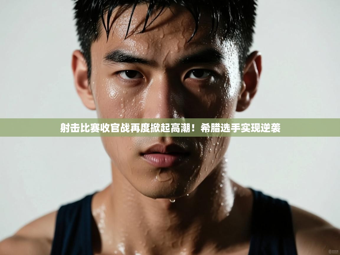 射击比赛收官战再度掀起高潮!希腊选手实现逆袭